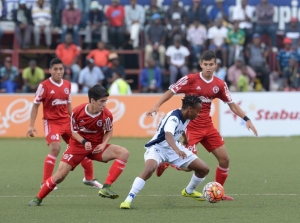 SOWETO, SOUTH AFRICA - MARCH 18:   Club Tijuana v Bidvest Wits during Future Champions Gauteng on March 18, 2016 at Nike Centre Pimville in Soweto, South Africa.   (Photo by Frennie Shivambu /Justus Media