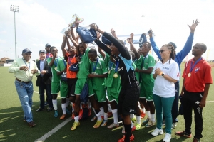 SOWETO, SOUTH AFRICA - MARCH 18: Club Brugge v Torino FC during Future Champions Gauteng on March 17, 2016 at Nike Centre Pimville in Soweto, South Africa.   (Photo by Ntombi Ntekele /Justus Media