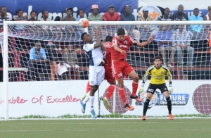 SOWETO, SOUTH AFRICA - MARCH 18:   Club Tijuana v Bidvest Wits during Future Champions Gauteng on March 18, 2016 at Nike Centre Pimville in Soweto, South Africa.   (Photo by Frennie Shivambu /Justus Media