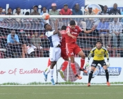 SOWETO, SOUTH AFRICA - MARCH 18: Club Tijuana v Bidvest Wits during Future Champions Gauteng on March 18, 2016 at Nike Centre Pimville in Soweto, South Africa. (Photo by Frennie Shivambu /Justus Media