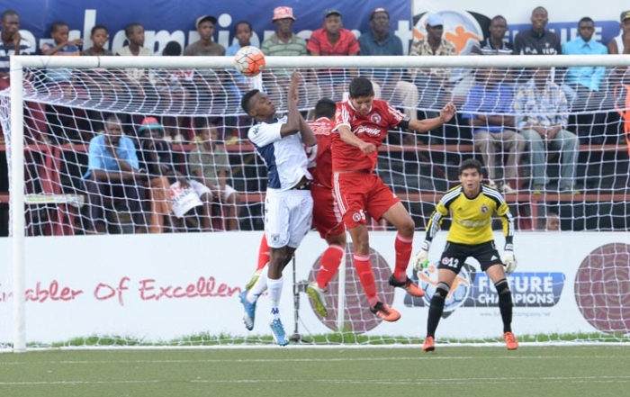 SOWETO, SOUTH AFRICA - MARCH 18: Club Tijuana v Bidvest Wits during Future Champions Gauteng on March 18, 2016 at Nike Centre Pimville in Soweto, South Africa. (Photo by Frennie Shivambu /Justus Media